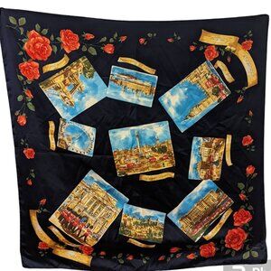London Art of the‎ Scarf by The Rack Nordstrom Buckingham Piccadilly Big Ben UK